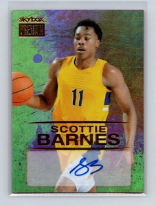 2021 SkyBox Metal Universe Champions Scottie Barnes #S-14 Premium Gold Autograph - Picture 1 of 2
