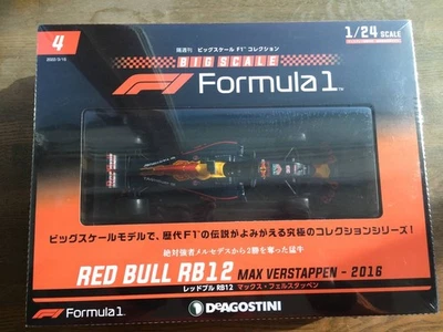 Red Bull RB12 F1 Model Verstappen 1/24 Deagostini Used Japan - Image 1 of 2