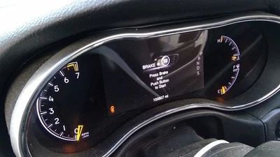 Speedometer Cluster 7" Display Screen US Market Fits 15 GRAND CHEROKEE 12278251 - Image 1 of 4