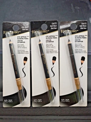 Black Radiance Eye Appeal Blending Eyeliner Pencil - Khol Black #CA6525 Qty 3 - Image 1 of 3