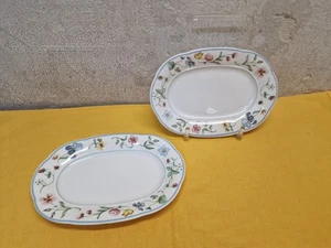 2x Villeroy Boch Porzellan Mariposa Platte Servierplatten 21,3 x 14,9 cm - Bild 1 von 16