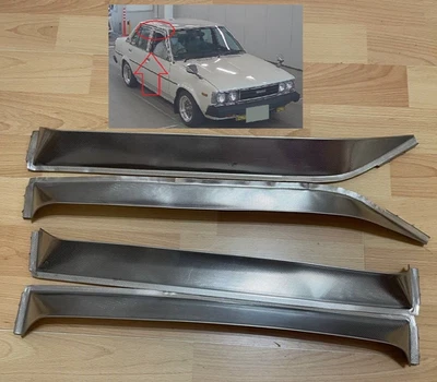 OEM Toyota COROLLA AE70 KE70 TE71  Door visor Weather Guard SET JDM - Image 1 of 4