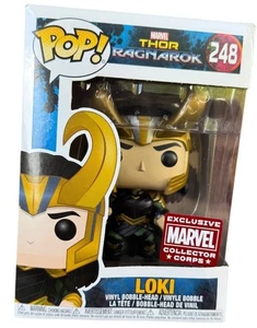 Figura Vinilo Marvel Thor Ragnarok Loki Funko Pop #248 Exclusivo Coleccionista Marvel - Imagen 1 de 7