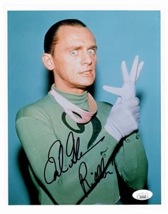 Frank Gorshin Autograph Signed 8x10 Photo Inscribed Riddler Batman  Tv Show JSA - Picture 1 of 2