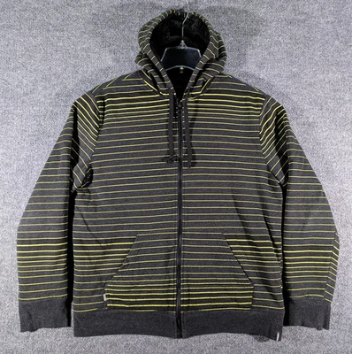 Tony Hawk Sudadera Juvenil XXL Sudadera con Capucha Gris Amarillo Cremallera Completa Forrada Sherpa Patín Foto 1 de 4