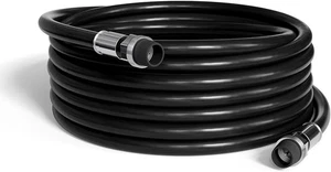 Koaxialkabel 50 Fuß RG6 Außen Innen UV Wetterfest Highspeed Internet - Bild 1 von 1