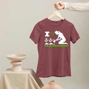 I Love Gartenarbeit T-Shirt Damen Heim Anlage Blumen Garten Liebhaber Geschenk - Imagen 1 de 24