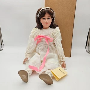 1984 Wernicke W Germany Modell Esche Annie 22" Doll White Dress Restring Needed - Picture 1 of 15