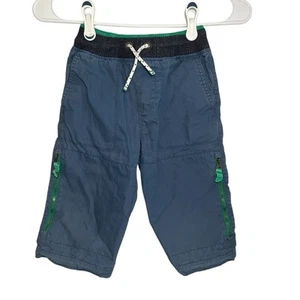 Mini Boden Techno Shorts Cargo Outdoor Blue Youth Boys 7 - Picture 1 of 6