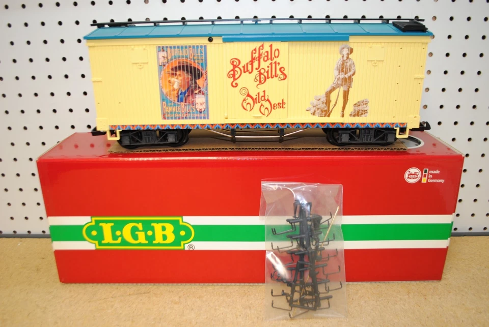 LGB 44670 Buffalo Bill's Wild West Box Car *G-Scale* - Image 1 of 4