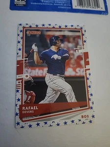 2020 Panini Donruss - Rafael Devers #164 Independence Day Base - Picture 1 of 2