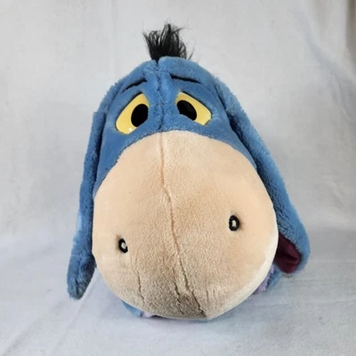 Muñeca de peluche grande Eeyore Winnie the Pooh de 20" juguete cola desmontable Mattel Foto 1 de 4