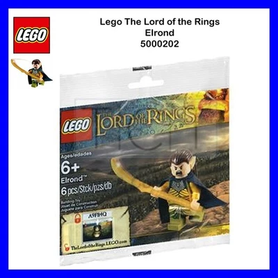 Lego LOTR The Lord of the Rings Elrond Minifigure Polybag 5000202 - Image 1 of 4