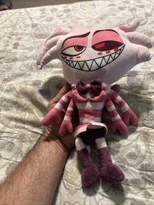 "Hazbin Hotel Angel Dust 2019 13"" Pilot SharkRobot juguete de peluche oficial" - Imagen 1 de 5