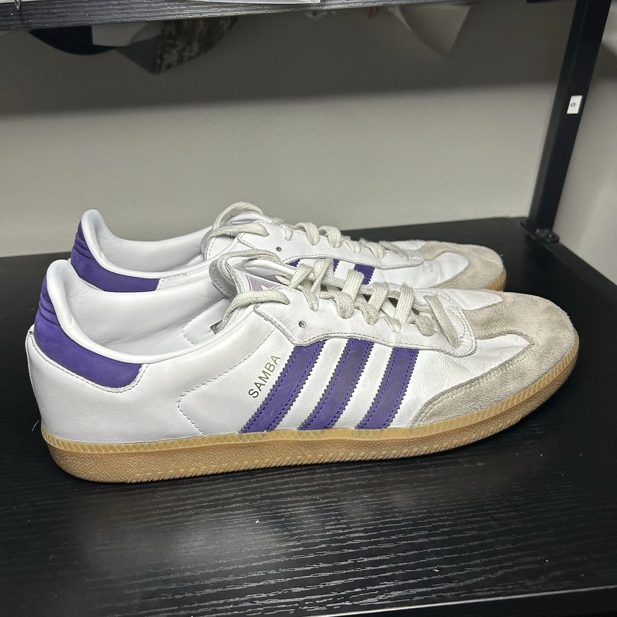 Preços baixos em adidas Samba OG White Collegiate Purple | eBay