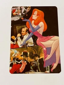 Calendario bolsillo tarjeta 1989 Who Framed Roger Rabbit Walt Disney cine película #4060 - Imagen 1 de 3