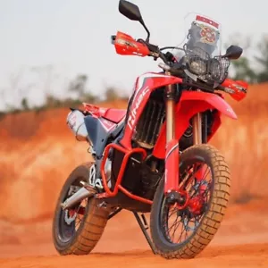 Parte acrobazia telaio protezione motore Honda CRF300 RALLY gabbia incidente moto sottogabbia - Foto 1 di 12
