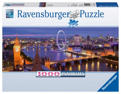 RAVENSBURGER 15064 PUZZLE PANORAMA LONDON NIGHT 1000 PCS NEW BOX - Image 1 of 4