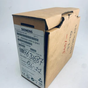 SIEMENS 6SE6420-2AB12-5AA1 MICROMASTER Inverter Drive 0.25 kW 1 Ph 230VAC 3.2A - Picture 1 of 3