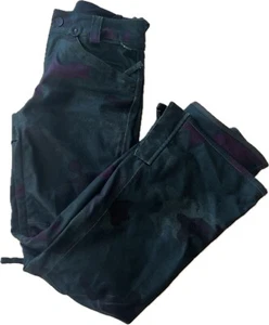 RARE Volcom 15KMM 15KGM Snowboard Ski Pants Leg Vents Camo SZ Small - Picture 1 of 20