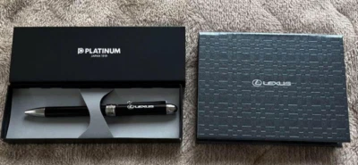 Lexus purchase commemorative pen Memo pad set original LEXUS PLATINUM novelty - image 1 of 4