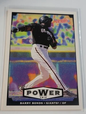 BARRY BONDS 1999 Upper Deck Victory Power Trip #351.  GIANTS - Image 1 of 2