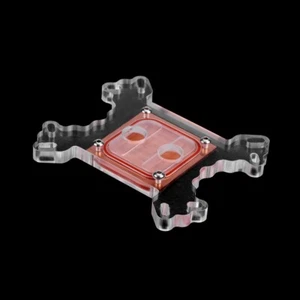 Universal Computer CPU Water Cooler Block Cooling Block Copper Base No Water HBA - Picture 1 of 9