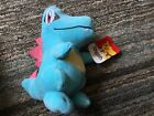  Genuine Pokemon Totodile 8" Soft Plush Toy Jazwares* New With Tag Official 