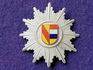 POLIZEI PFORZHEIM MÜTZENABZEICHEN MITTLERER DIENST BADGE BADEN-WÜRTTEMBERG - Bild 1 von 2