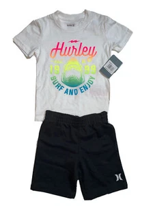 HURLEY Boys Short Sets; Assorted Styles & Sizes 4, 5, 6 or 7,  NWT, $36 - Picture 1 of 10