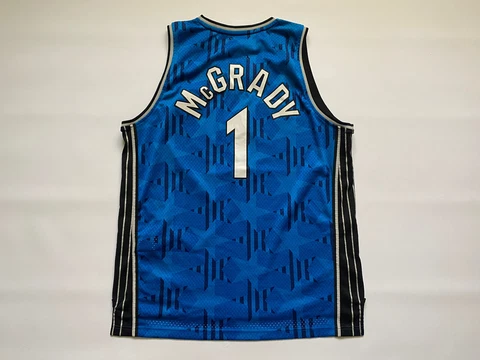 NBA ORLANDO MAGIC BASKETBALL SHIRT ADIDAS #1 TRACY McGRADY Cover