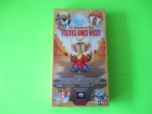SEALED AN AMERICAN TAIL FIEVEL GOES WEST VHS TAPE - Foto 1 di 3