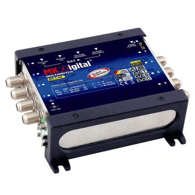MK Digital Multischalter 5/8 mit LED Multiswitch Sat Verteiler FULL HDTV 3D 4K + - Bild 1 von 3
