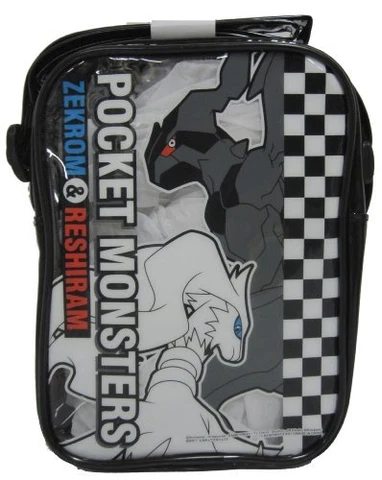 Pokemon Black and White Black DS Pouch with Zekrom and Reshiram Cover