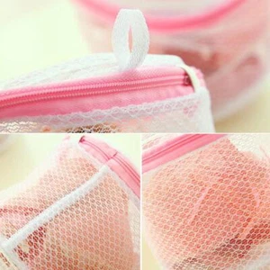 New Wash Bag Net Laundry Washing Mesh Lingerie Underwear Sock G0L9 Bra K2B0 L6N9 - Picture 1 of 12