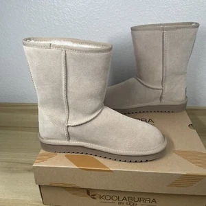 Koolaburra By UGG Koola Short Sand Winter Boots Soft Lined Comfort 1017090 Sz 6 - Picture 1 of 11