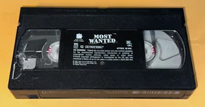 Most Wanted VHS Tape Keenan Ivory Wayans Film 1997 Action Movie - Picture 1 of 4