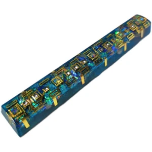 Handmade The Realm of Gold Resin Key Cap 6.25U Spacebar 1pc Custom Mechanical - Picture 1 of 7