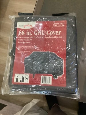 Home Grilling Heavy Duty 68 inch Heavy Duty Full Length Grill Cover - image 1 of 3