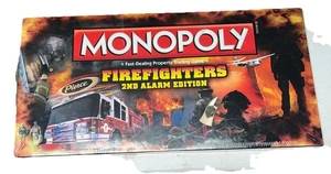 Monopoly EDICIÓN BOMBEROS Juego de Mesa 2ª Edición Alarma Precintado Nunca Abierto - Imagen 1 de 9