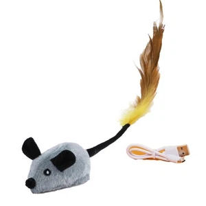 Interactive Cat Toy Mouse Moving Cat Toys Remote Control Cat Toys Mice4530 - Foto 1 di 17