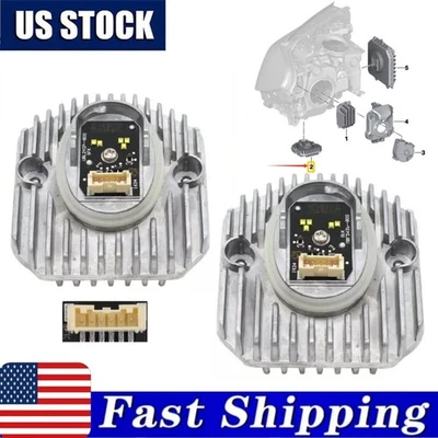 White Ange Eye DRL LED Modules FOR BMW F90 M5 G30 530e 530i 540i 540iX M550I - Image 1 of 4