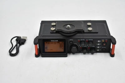 TASCAM DR-70D 4-Channel Audio Recording Device for DSLR Cameras - Black - Image 1 of 4