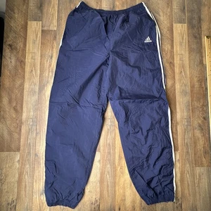 Vintage Adidas Trainingshose Herren XL blau Windbreaker Sport Training 6799 - Bild 1 von 9