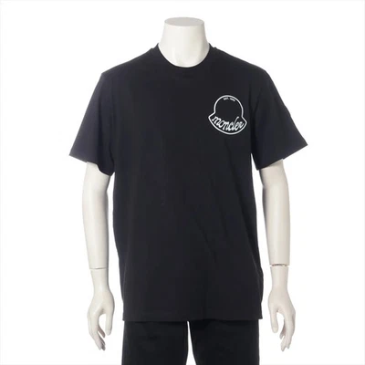 Moncler 24 years Cotton T-shirt L Men's Black  K20918C00013 - Image 1 of 4