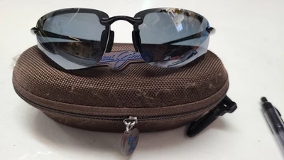 Gafas de sol polarizadas Maui Jim Ho'okipa MJ Sport 407-02 negras bi degradadas Foto 1 de 4