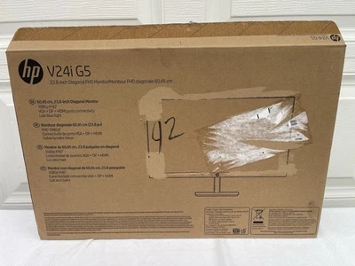 HP V24v G5 24" 1920 x 1080 75 Hz Monitor 5 ms VA LED N008476-001 - Image 1 of 4