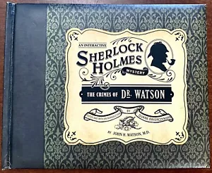 An Interactive Sherlock Holmes Mystery: The Crimes of Dr Watson, 2007 Like New - Picture 1 of 22