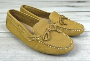 Earth Origins Women's Monarch Moccasin Tan Nubuck Size 10M Loafers NWOB A1901 - Picture 1 of 8