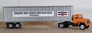1/87 Promotex International S series Sgl Axle w/40' BAR Athearn Trailer - Picture 1 of 5
